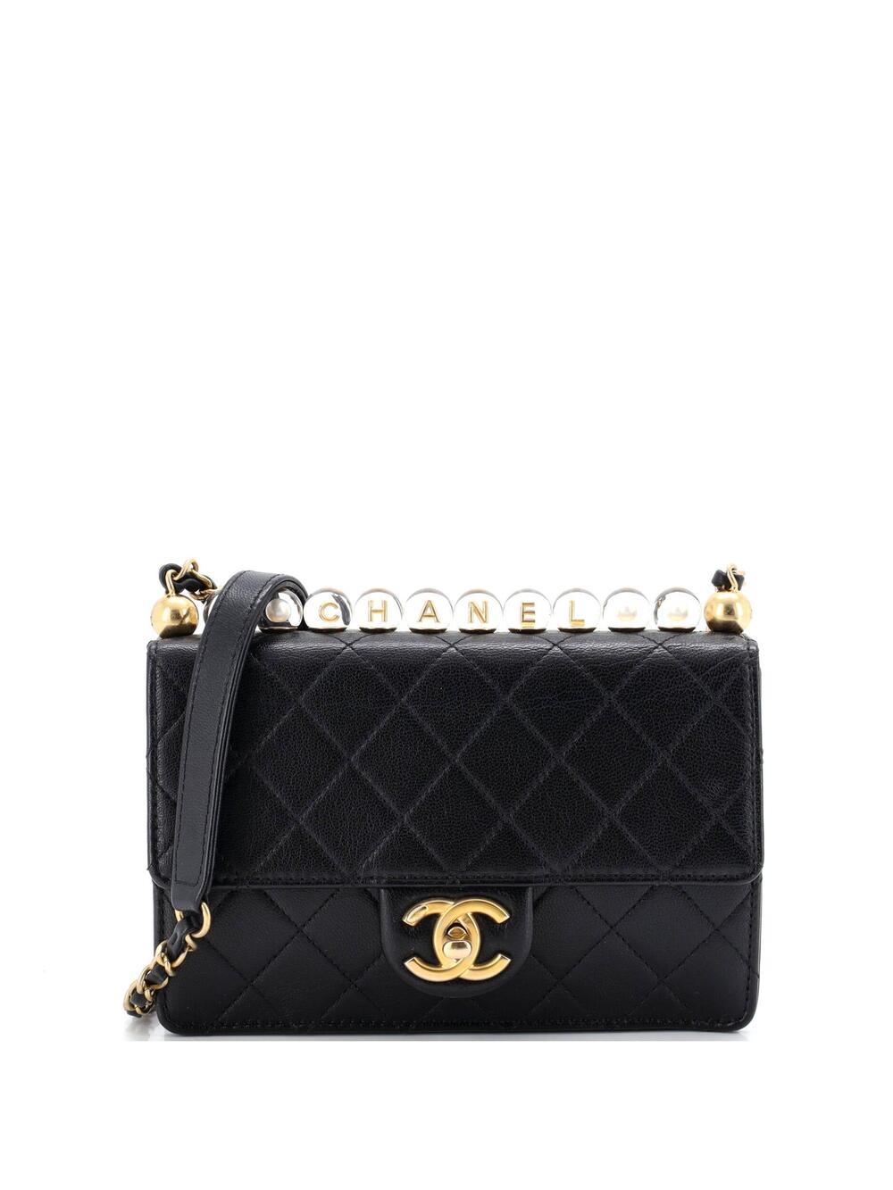 Chanel Chic Pearls Flap Bag Quilted #254463C37B